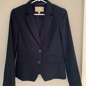 Dark Navy pinstripe Blazer size 0